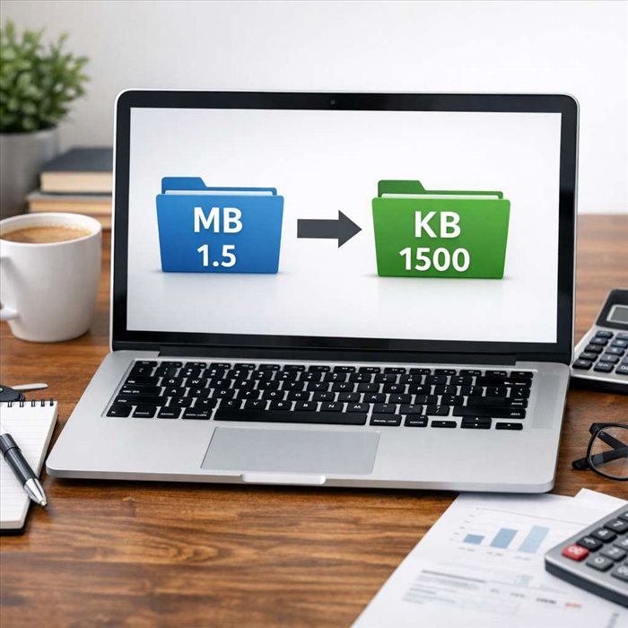 Convertir des Mo en Ko : méthode simple et rapide