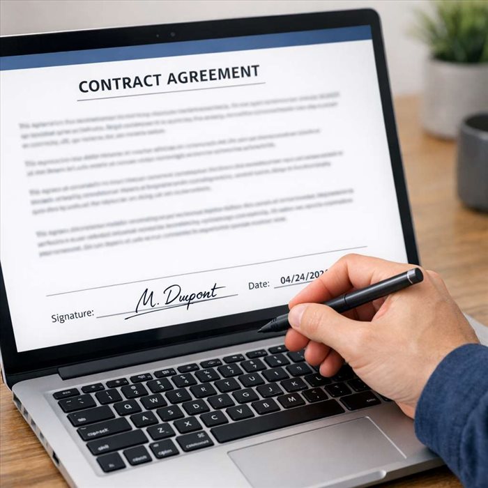 Signer un Formulaire en Ligne