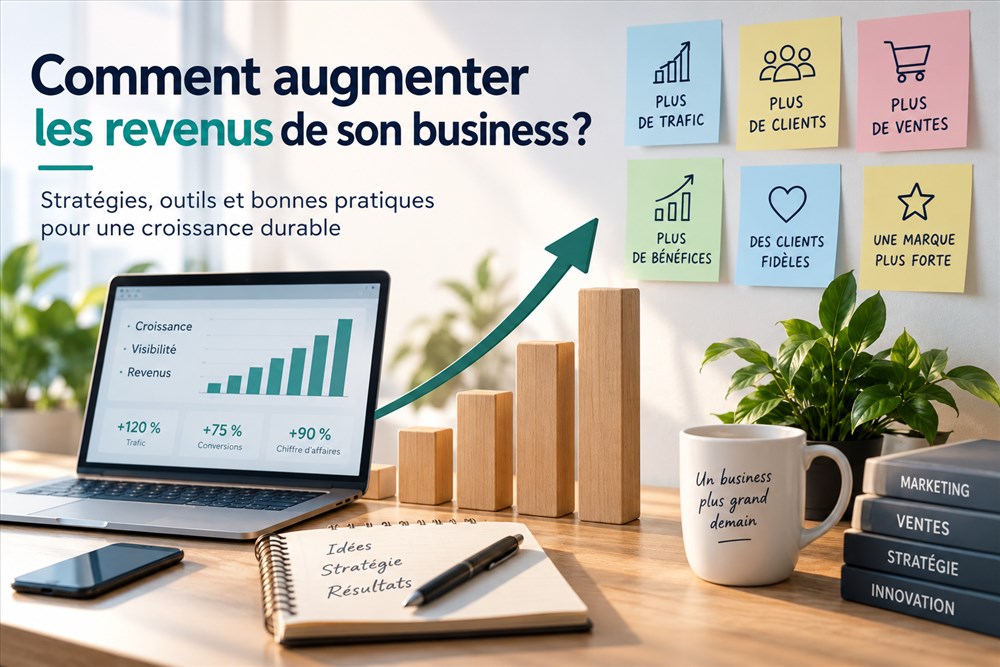Comment augmenter les revenus de son business ? 8 stratégies efficaces