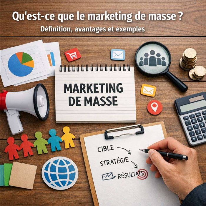 Marketing de masse : définition, avantages et exemples concrets