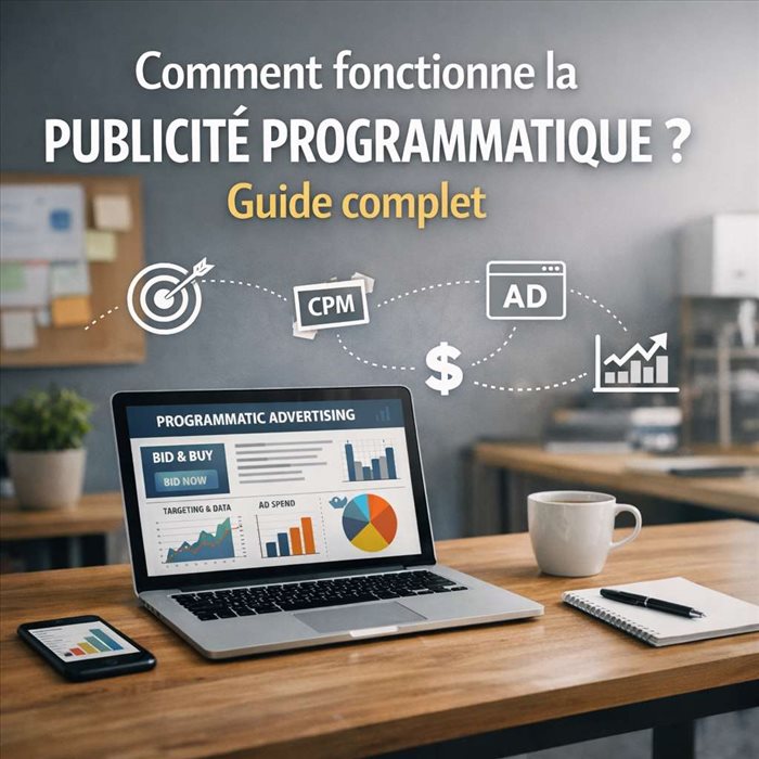 Comment fonctionne la publicité programmatique ? Guide complet