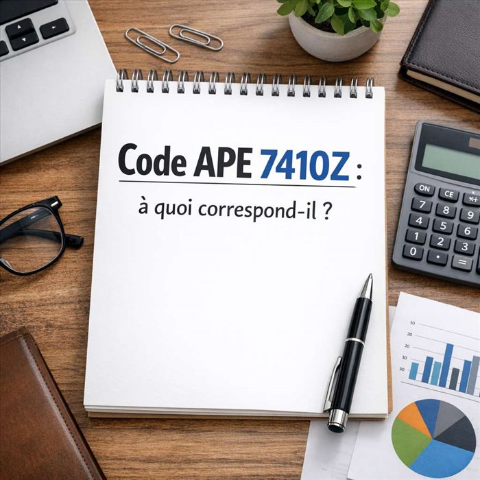 Code APE 7410Z : définition, activités et obligations