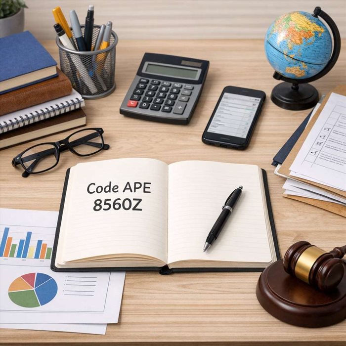 Code APE 8560Z : définition, activités et obligations