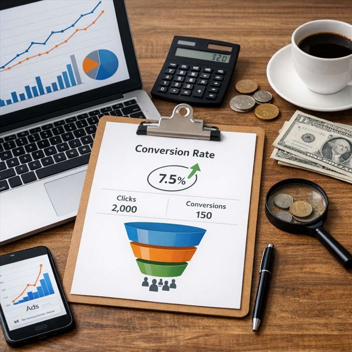 Taux de conversion publicitaire : définition, calcul et optimisation